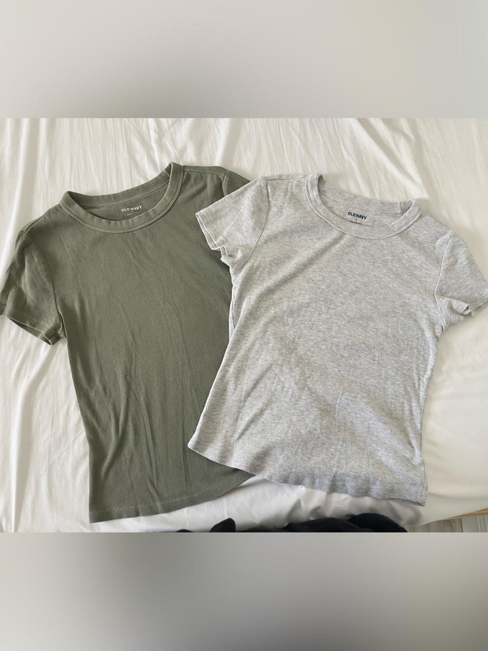 2-Pack Ribbed Short-Sleeve shirts